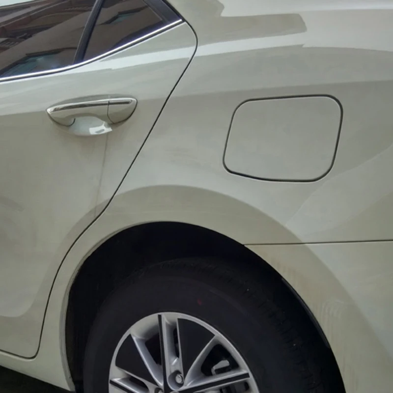 Декоративные наклейки из углеродного волокна для автомобильных колес Toyota Corolla, черные автозапчасти