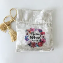 50 шт в партии уникальный персонализированный шоколадный контейнер мешки для конфет, Свадебный сувениры на заказ коробка для гостей