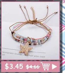 Ethnic Bohemian Tassel Beach Charm Bracelets For Women Boho Multilayer Beads Crystal Beaded Jewellery Bracelet Set Femme 2019
