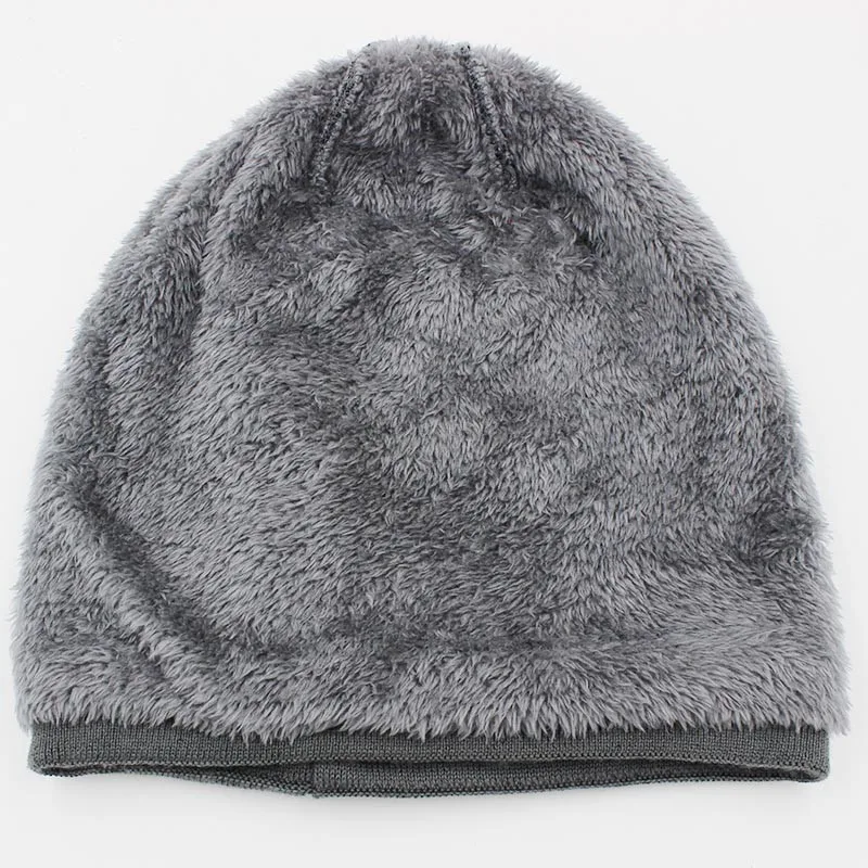 ALTOBEFUN Мужская зимняя шапка Кепка Skullies шапка со звездами дизайн зимние шапки для мужчин женщин искусственный мех теплая вязаная шапка BHT034