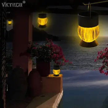 

Waterproof Pumpkin Shape Solar Light Outdoor Garden Lawn Yard Decorative Hanging Lamp Solar Table Lamp Garden Decoration
