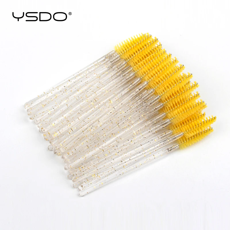 Eyelash & Eyebrow Brush Mascara Wand Applicators - Pack of 5/50
