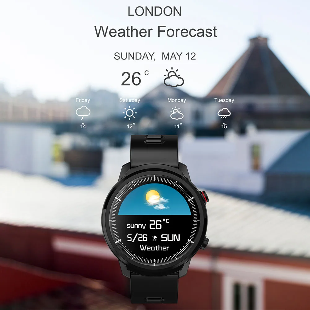 

Senbono S10 Sleep Multifunctional Heart Rate Full Touch Smart Watch Wristband IP68 Waterproof Pedometer HD Screen Oxygen Monitor