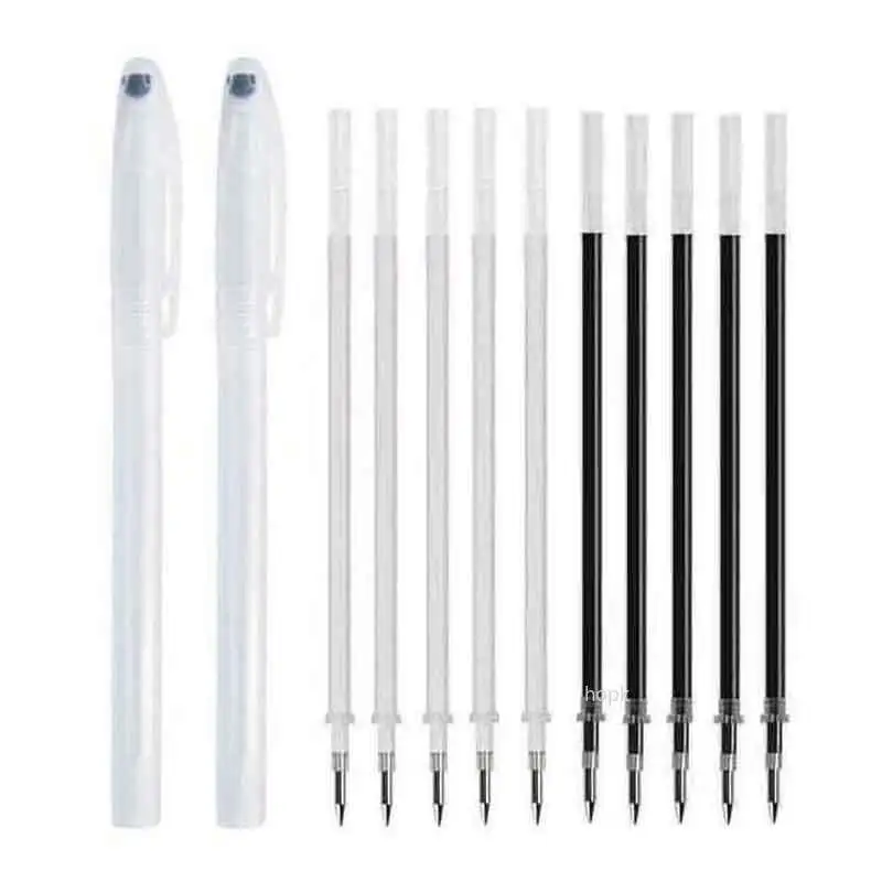 

Fabric Marker Heat Erasable Pen Refill set for DIY Patchwork Dressmaking High Temperature Disappearing Pen Sewing Accessories