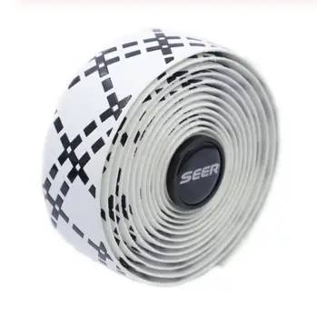 

NEW 2PCS Seer Silicone Handlebar Tape Road Bike Wrap Shockproof Sweat Non-slip Belt Cycling Sports Accessories Parts
