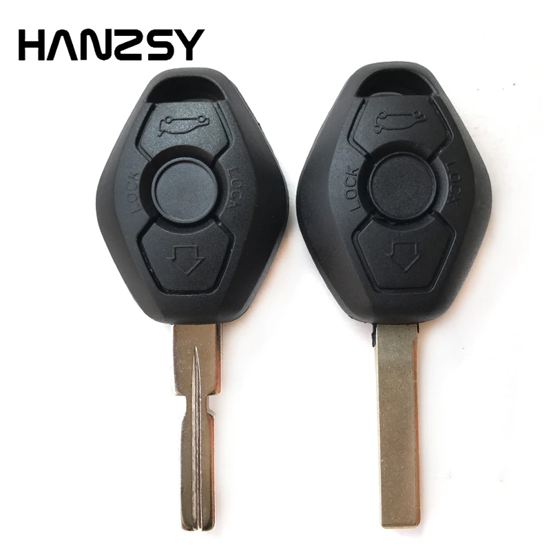 

3 buttons Remote key Case For BMW E46 E38 E39 X3 X5 Z3 Z4 1 3 5 6 7 Series Replacement Car Key shell Cover Fob HU58/HU92 Blade