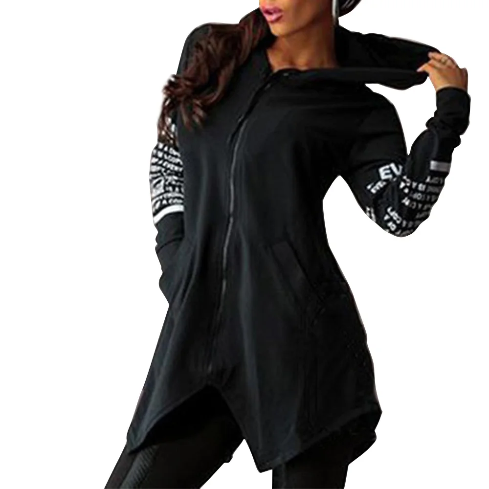 Asymmetric Pullover Women's Sports Hoodie Women's Fitness Apparel