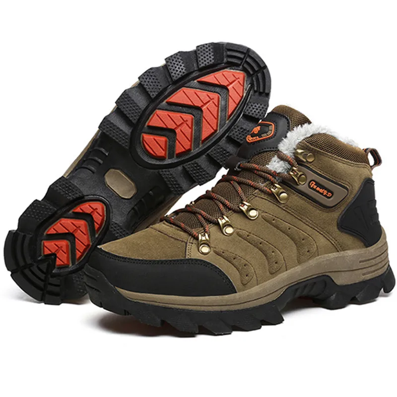 Winter Men Women Hiking Shoes Outdoor Walking Jogging Trekking Snow Boots Mountain Climbing Sport Sneakers Athletic Waterproof