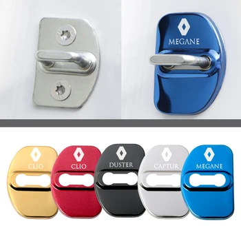 

Door Lock Decoration Protection Cover case for Renault Clio Captur Megane Duster Accesspories Car Styling