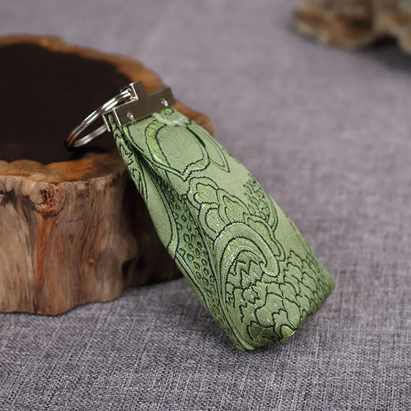 Vintage Keychain Coin Purse Key Case Handicraft Tourism Souvenir Gift China Wind Silk Brocade | Багаж и сумки