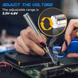 5V 8W Soldering Iron Wireless Charging Welding Tool Mini Portable Alloy Electric Soldering Iron Welding Rework Repair Tools NEW