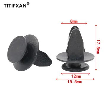 

20PCS Auto Skirt Bottom Edge Guard Clips for Mitsubishi Outlander V5 Plastic Fasteners