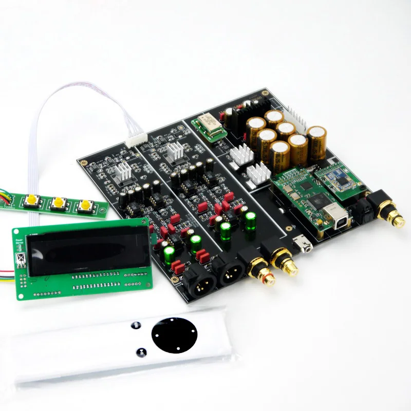 Hifi Dual ES9038 PRO DAC декодер плата ж/кристек CCHD-950 100 м поддержка XMOS/Amanero USB Bluetooth 5,0 Вт/Пульт дистанционного управления
