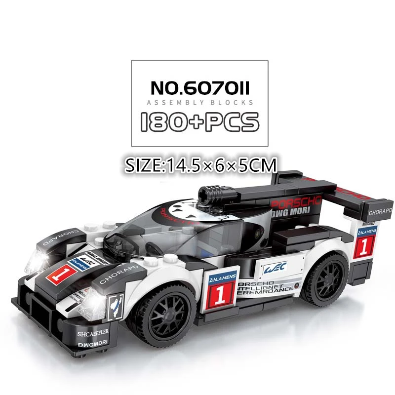 Speed Champions Technic City Assemble autos model Building Blocks supercar city Racing Car Bricks Toys for Children small bricks