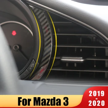 

For Mazda 3 Axela 2019 2020 Stainless steel Car instrument dashboard display Frame Trim Cover Sticker Interior Accessories