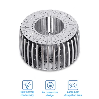 

LED Bulbs Light High Power Light Warm Light E27/E40 Industrial Lighting Bulbs for Gym Factory Warehouse JDH88