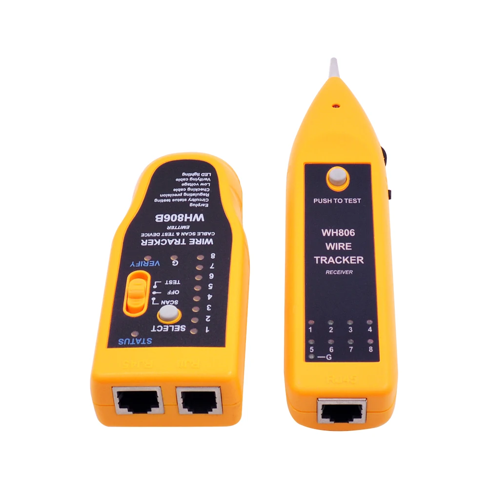 CHIPAL сетевой кабель тестер детектор RJ11 RJ45 Cat5 Cat6 телефонный провод трекер Tracer тонер Ethernet LAN линия-Искатель инструмент