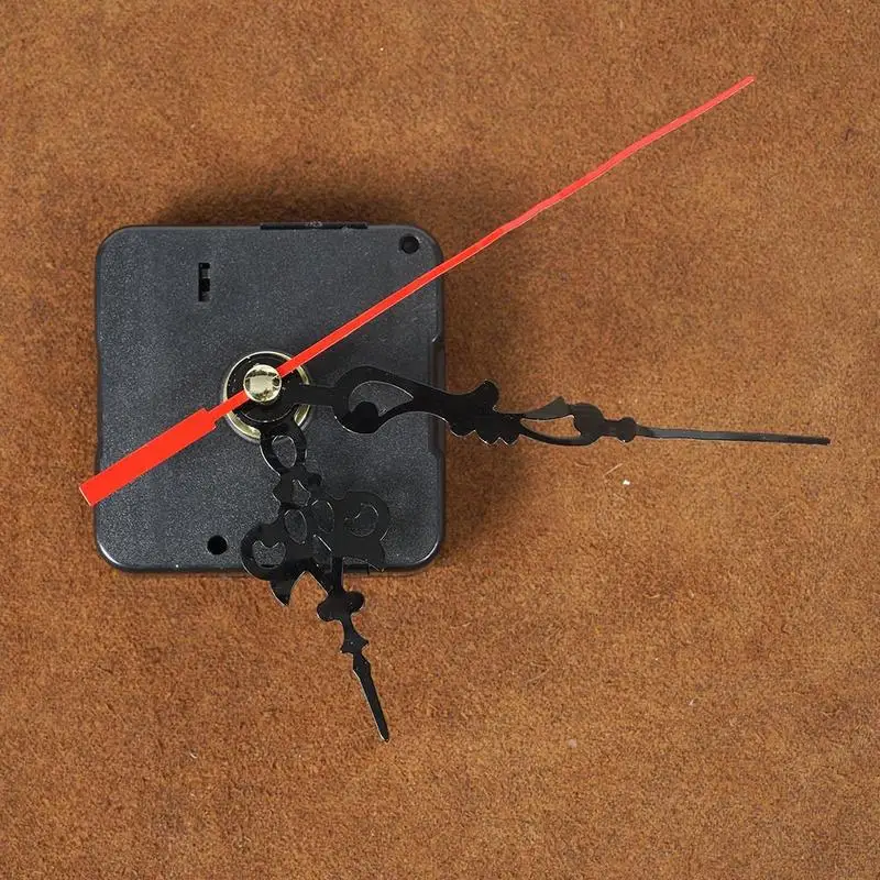 

1 Set Black Professional And Practical Quartz Wall Clock Movement Mechanism DIY Repair Tool Parts Kit with Red Clock Needle
