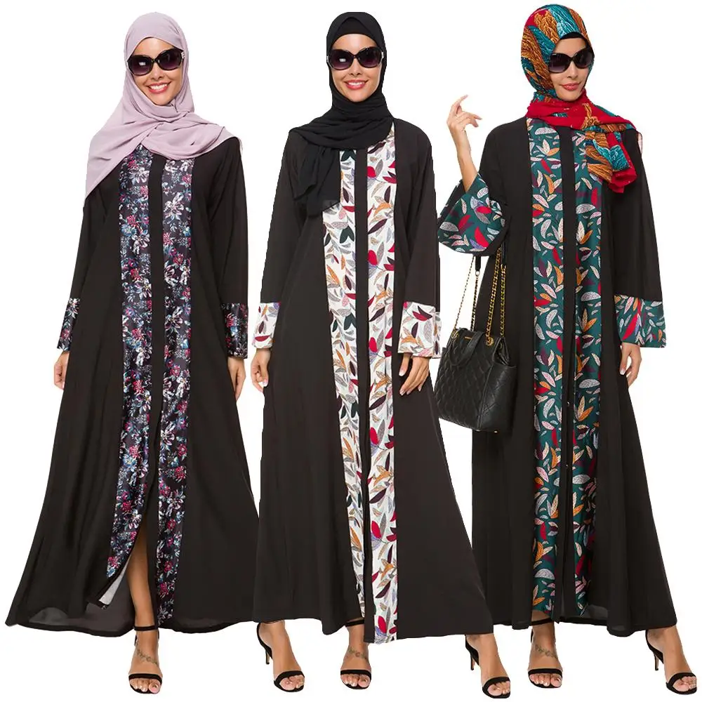 Abaya кимоно кафтан халат Femme Дубайский мусульманский кардиган платье Абая для женщин Рамадан Восточный халат из марокена Катара Исламская