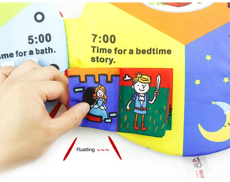 3D Baby Cloth Book Learning Number Education  (7)