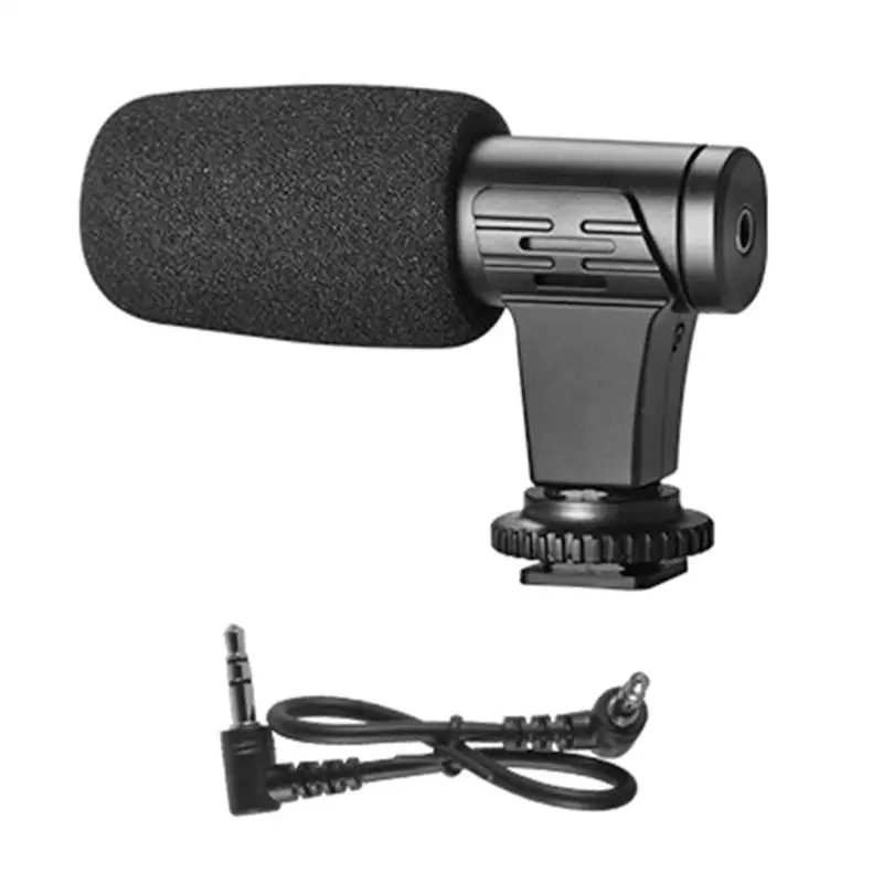 3,5 мм микрофон с горячим башмаком для DJI Osmo карманный портативный микрофон для интервью камера монтируется HD микрофон для Osmo карманные аксессуары