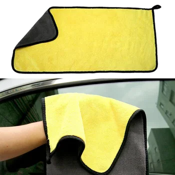 

Auto Car Cleaning Towel Soft Washing Cloth Double-sided Ultra-fine Fiber