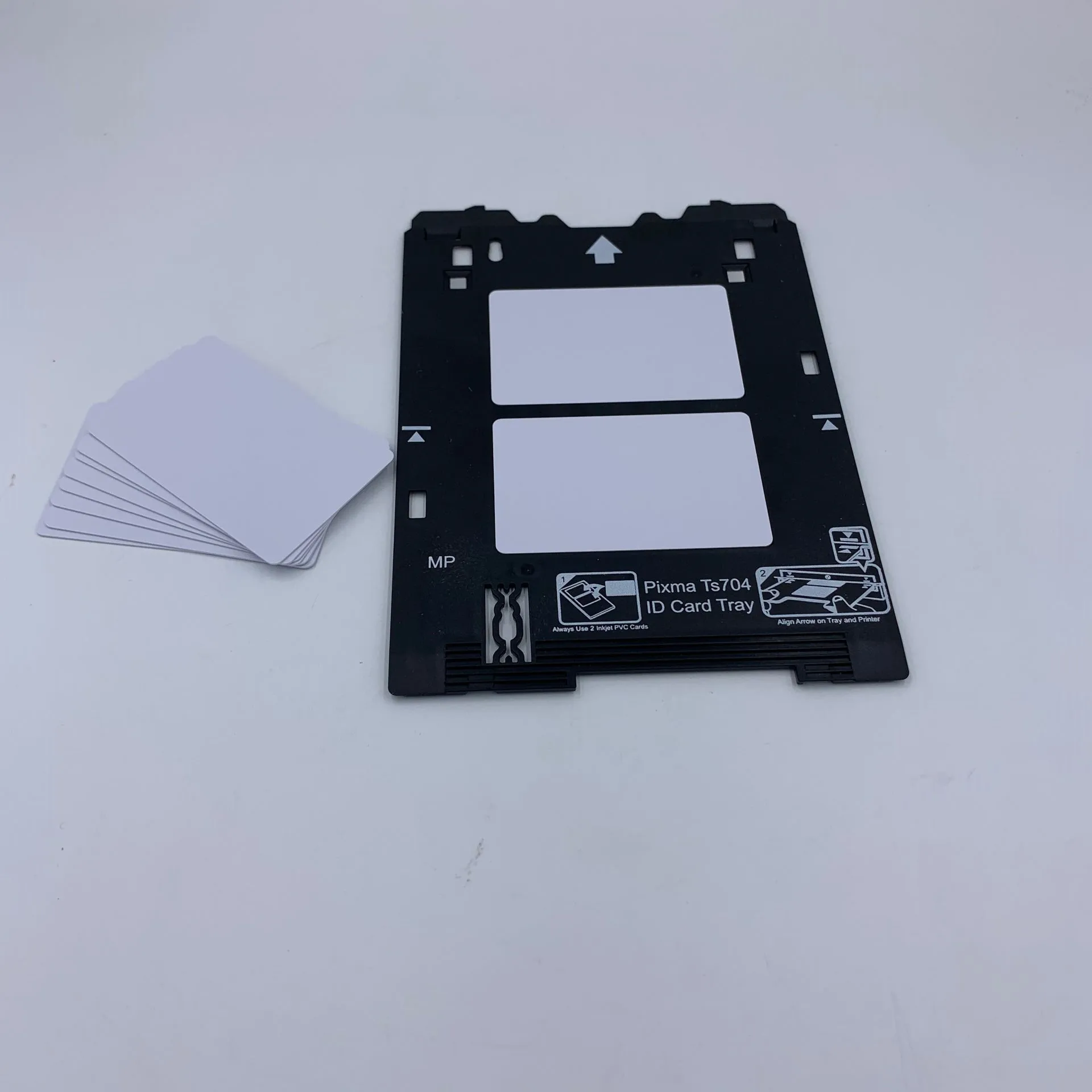 10 PVC Inkjet 4428 Chip Card 1 Plastic ID Card Tray for Epson R200 Printers 