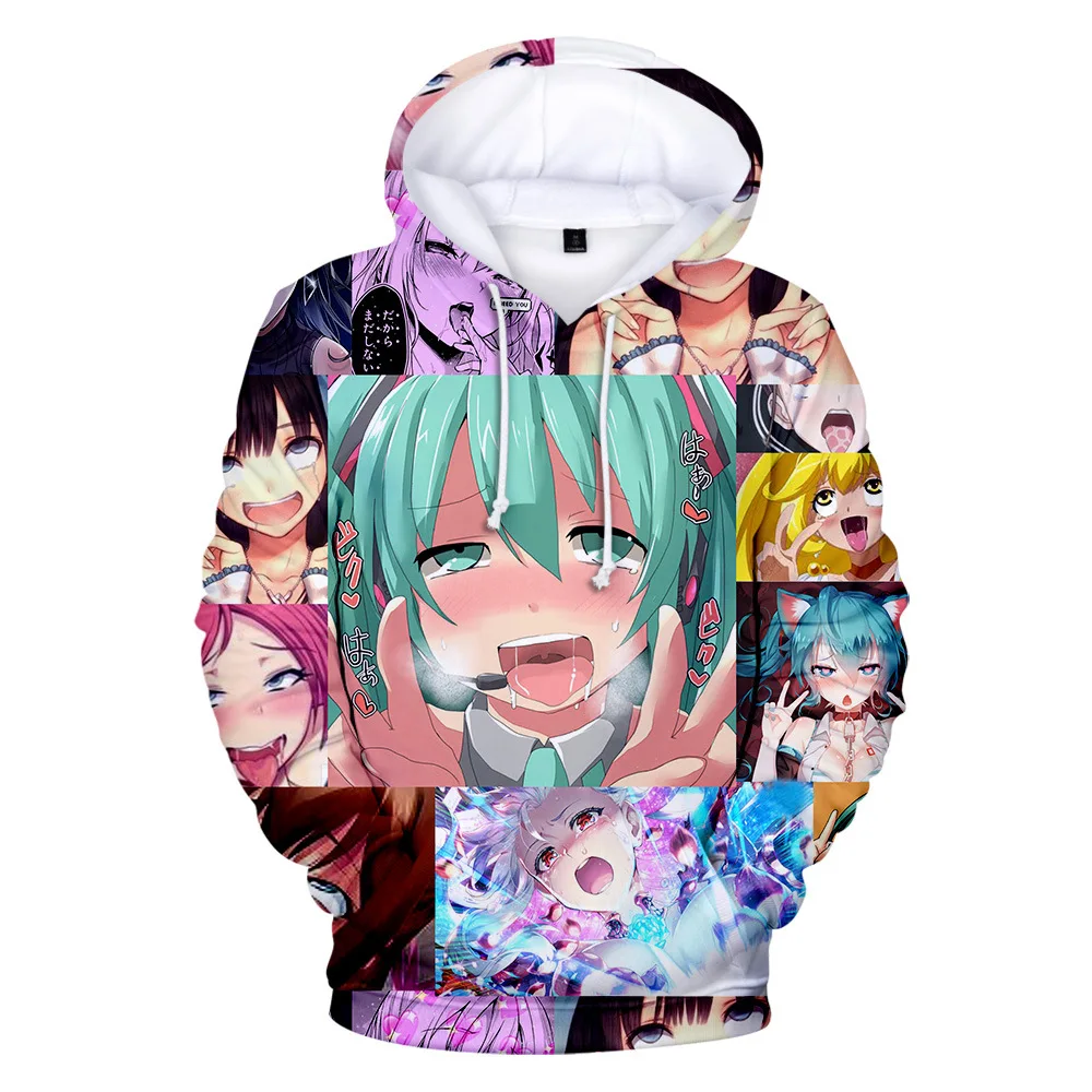  Anime Harajuku 3D Print Hoodies Women/Men Fashion Long Sleeve Hooded Sweatshirts 2019  HOT Sale Cas