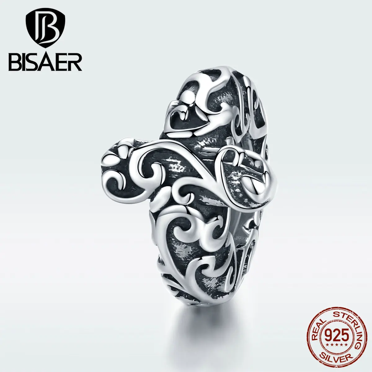 Серебряные разделители,, 925 пробы, серебро, Вера, дерево, листья, бусины, подвески, подходят для шарма, браслеты, сделай сам, изготовление ювелирных изделий ECC1326