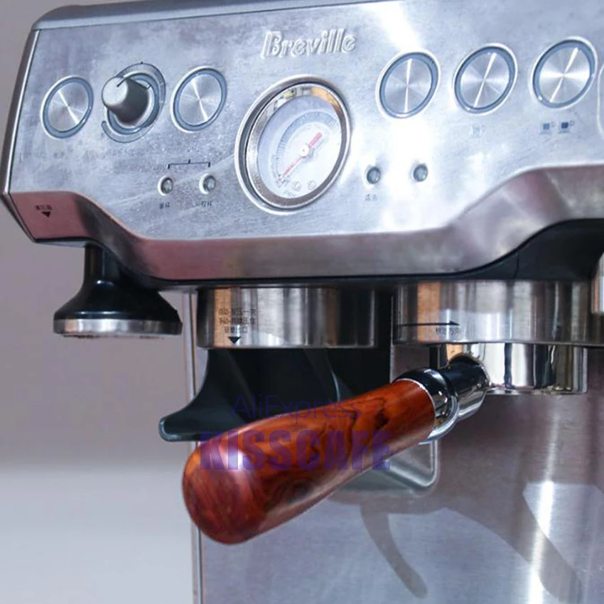 54 мм кофе бездонный Portafilter для Breville 870/878/880 фильтр корзина из нержавеющей стали