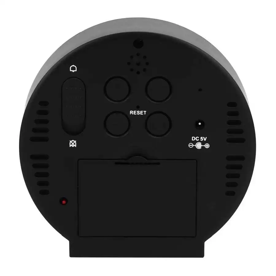 Светодиодный цифровой будильник ночник термометр зеркало домашний