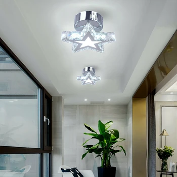 

Nordic Crystal Ceiling Lights Modern Ceiling Lamp LED Ceiling Light for aisle foyer hallway Home Light Fixtures lampara techo