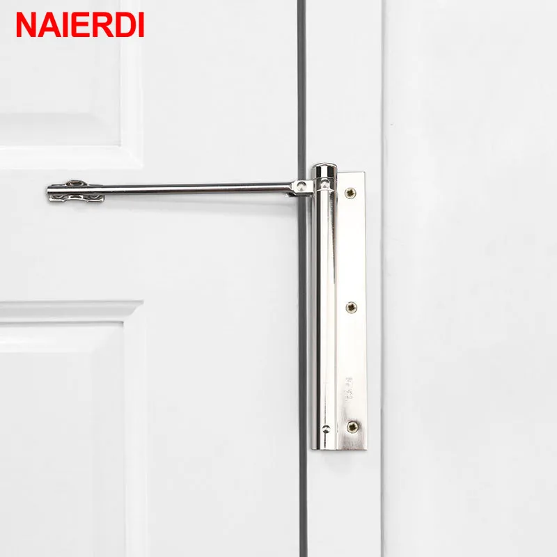Door Closer Adjustable Automatic Stainless Steel Hinge Spring For Fire Rated