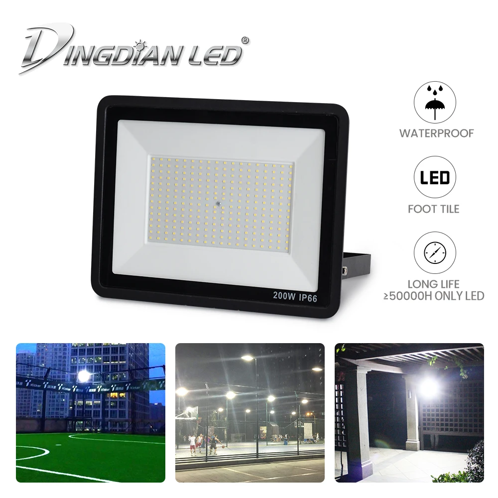 

LED Cast Light LED Foodlight Waterproof Flood Lighting Street Lamp Outdoor Spot Light 10W/20W/30W/50W/100W/150W/200W AC165-265V