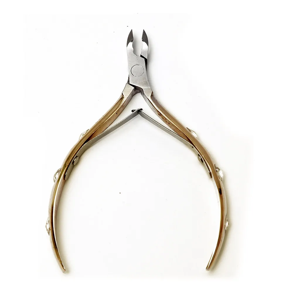 Foot Nail Dead Skin Cuticle Scissors Pliers Toe Nail Clippers Pedicure Manicure Remover Tool Stainless Steel With Diamo 8.30