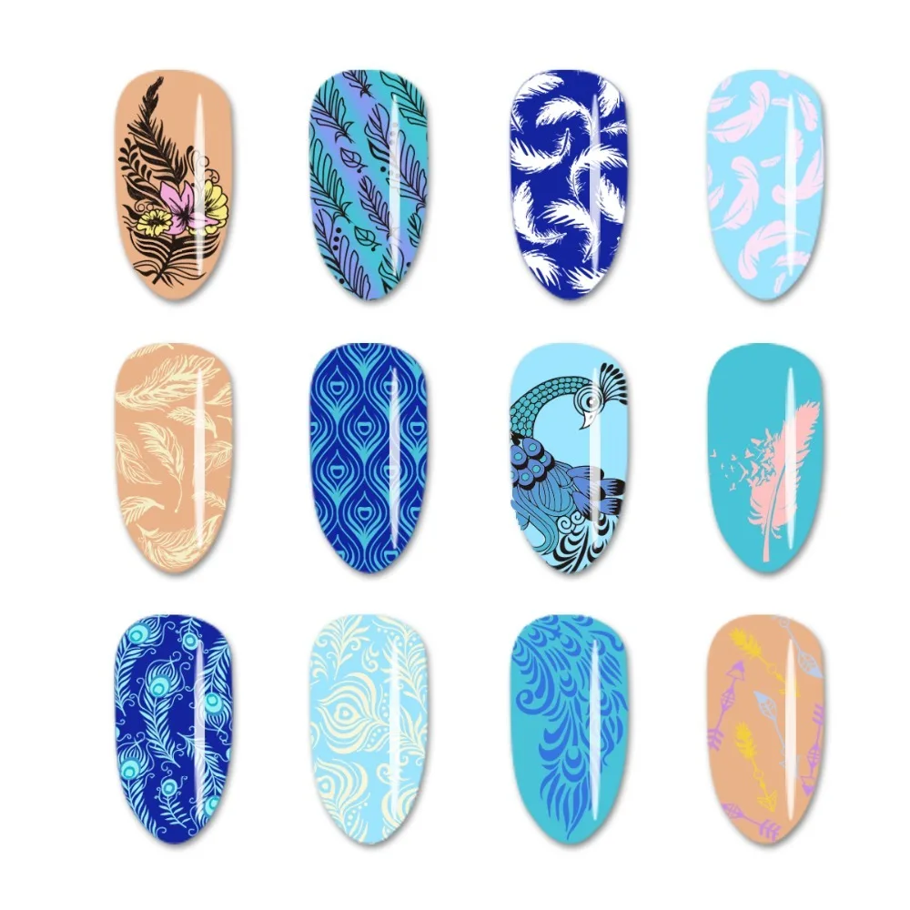Beautybigbang кружева сексуальный стиль ногтей штамповки пластины для ногтей искусство трафарет шаблонные штампы пластины carimbo de unha дизайн ногтей