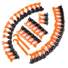 50 шт./компл. многоразовая система выравнивания плитки Регулируемый локатор плоскогубцы уровень клинья анти-липажа плитка выравнивание клинья прокладка