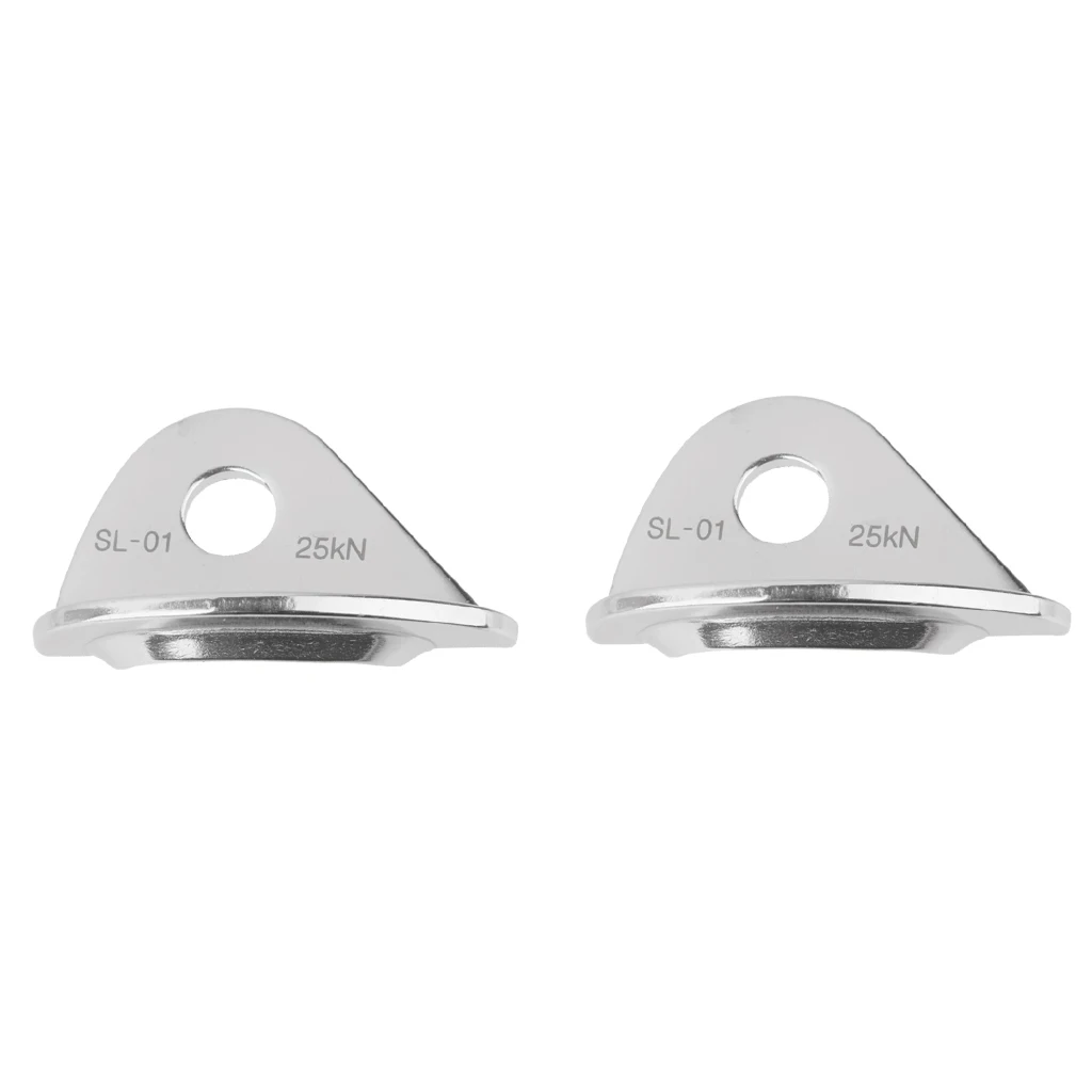 2-Pack 10mm 25KN Stainless Steel Climbing Anchor Bolt Hanger Breaking Strength: 25KN Climbing Accessories