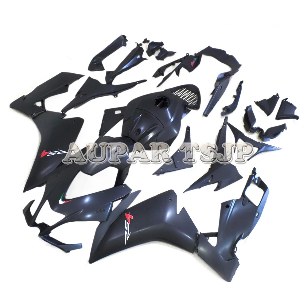 As Picture shown ABS Пластик рамы кузова для Aprilia RS125 2012 2013 Обтекатели RS4 50 12 13 14 кузов Чехлы для инжектора матовый черный обтекатели - Цвет: As Picture shown