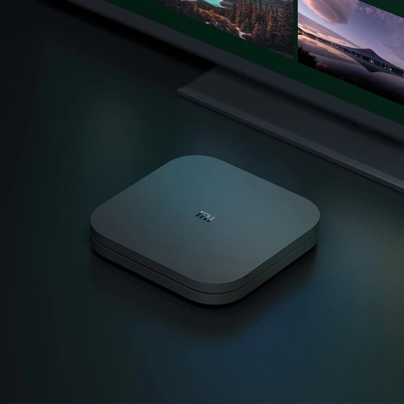 Оригинальная глобальная ТВ приставка Xiaomi Mi S Smart 4K Ultra HD 2 ГБ 8 Android 9 0 WIFI Google Cast Netflix