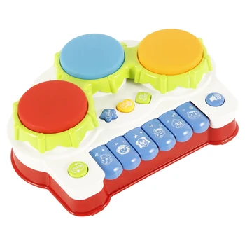 

Baby Boy Girl Drum Piano Puzzle Musical Instruments Band Kit Kids Children Early Learning Educational Toy Children Gift