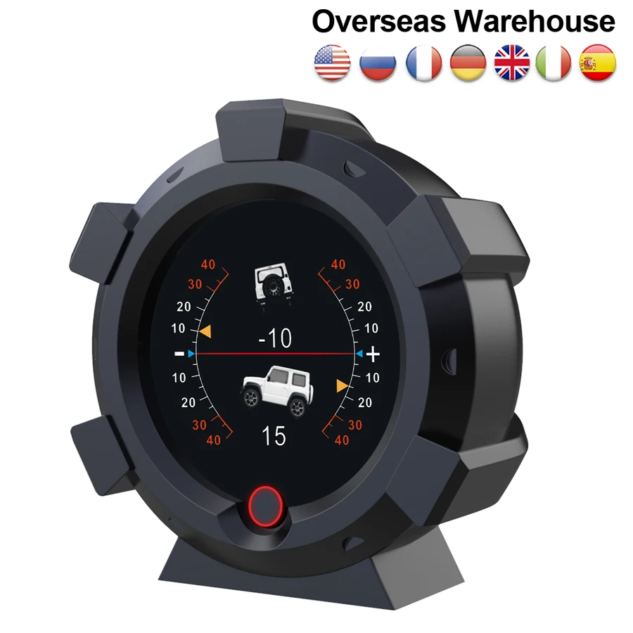 Mandos Velocímetro GPS HUD de MPH Inclinómetro digital Medidor de pendiente de ángulo de coche AUTOOL X95 GPS Medidor de pendiente Inclinómetro de coche Indicador de inclinación de nivel raghuinstech.com