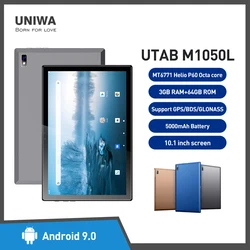 UNIWA UTAB M1050L 10.1 inch Tablet PC Phone Android 9.0 3GB RAM 64GB ROM 13MP Rear camera Helio P60 Octa Core Tablet