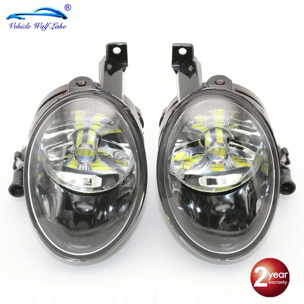 

2pcs LED Fog Light For VW Jetta 6 A6 MK6 2011 2012 2013 2014 Car-styling Front LED Fog Light Fog Lamp And LED Bulbs