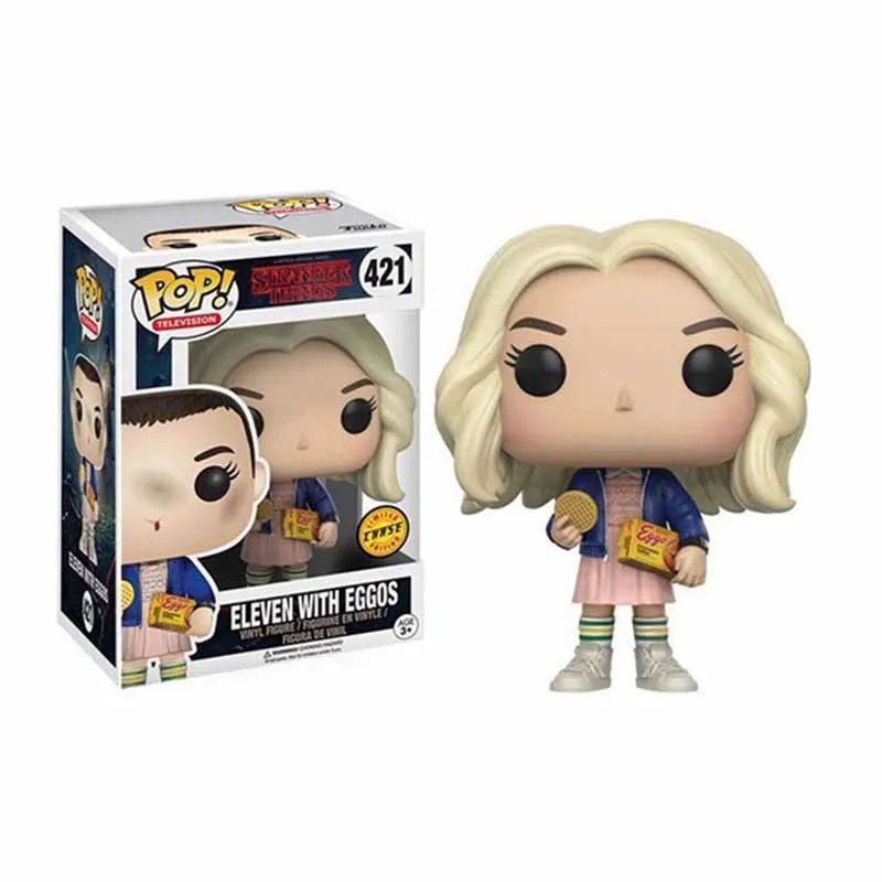 Koop Funko Pop Speelgoed Stranger Dingen Elf Little Elf Eggos Collection Model Pvc Action Figures Speelgoed Voor Chlidren Brinquedos 2F33