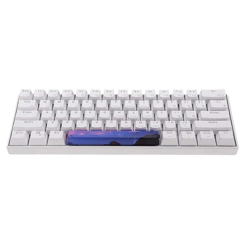 PBT Space Keycaps механическая клавиатура DIY Keycap(6.25U Space Keycap)-Рассвет