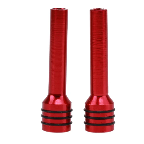 Red-2pcs 4 шт. дверные замки из сплава для автомобиля, штифт для Mercedes Benz W203 W210 W211 W204 A C E S CLS CLK CLA GLK ml SLK Smart - Цвет: Red-2pcs