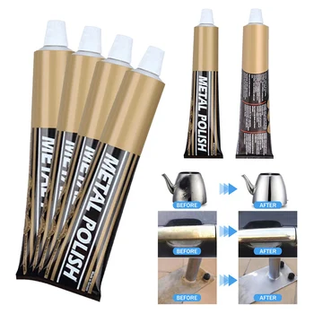 

3*50g Multifunction Metal polishing cleaner rust stains remover for Door handle, faucet,Home bathroom kitchen cleaner dropship