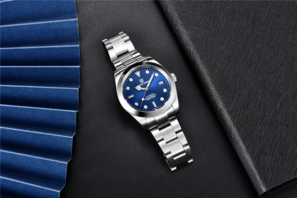 PAGANI DESIGN 2021 New Men's Automatic Mechanical Wristwatch Business Diving Men's Watch Luxury Sapphire 200M Waterproof Watches