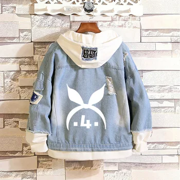 

The Quintessential Quintuplets Cosplay Costume Jeans Jacket Miku Nakano Basic Denim Coats Go Nakano Ichika Cosplay Women Men Top